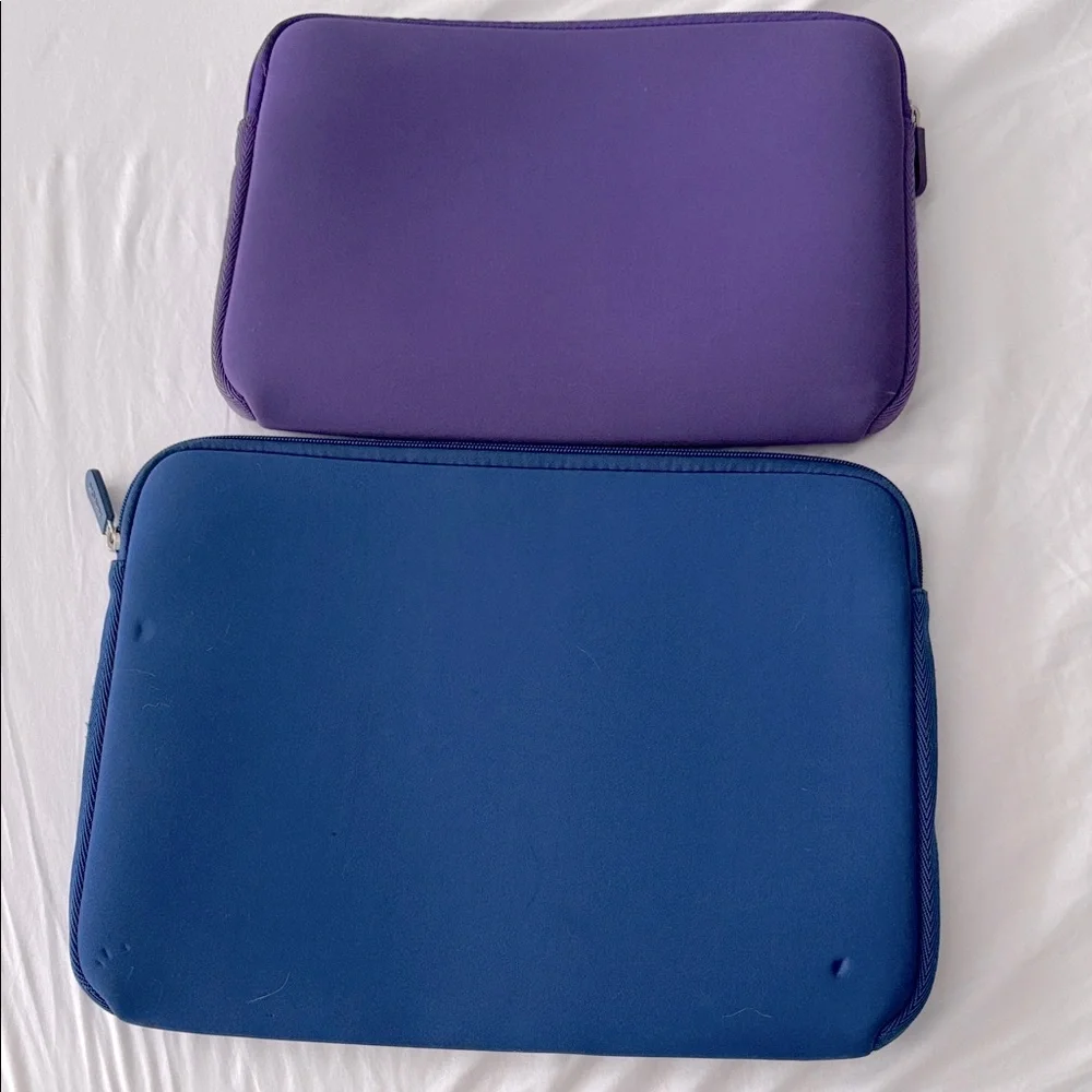 Purple and Blue Tablet Sleeves